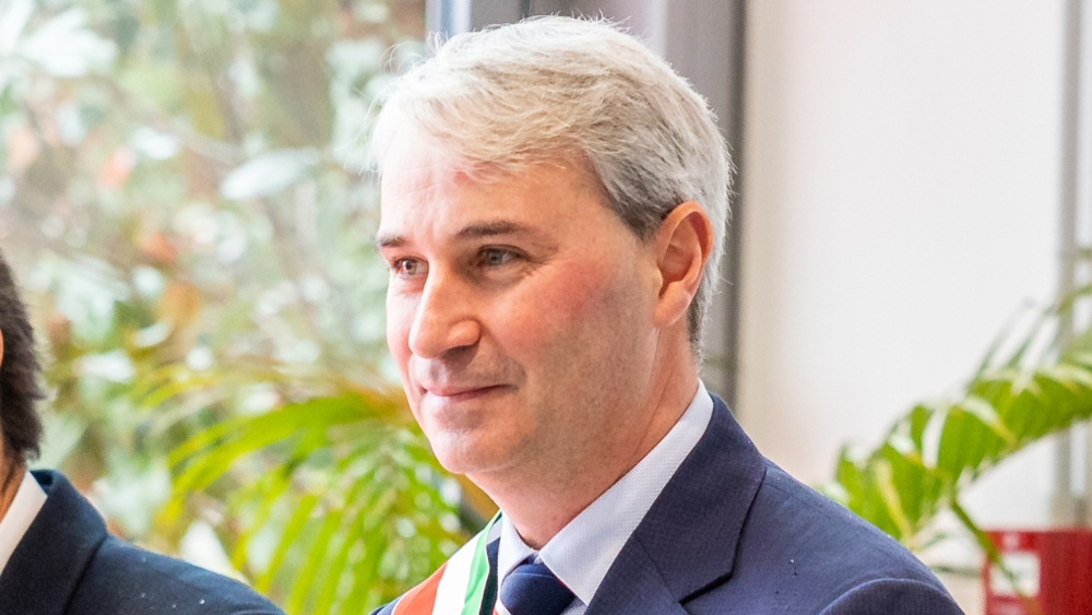 Davide Galimberti, Mayor of Varese, at Dronitaly: new hub and sustainable mobility